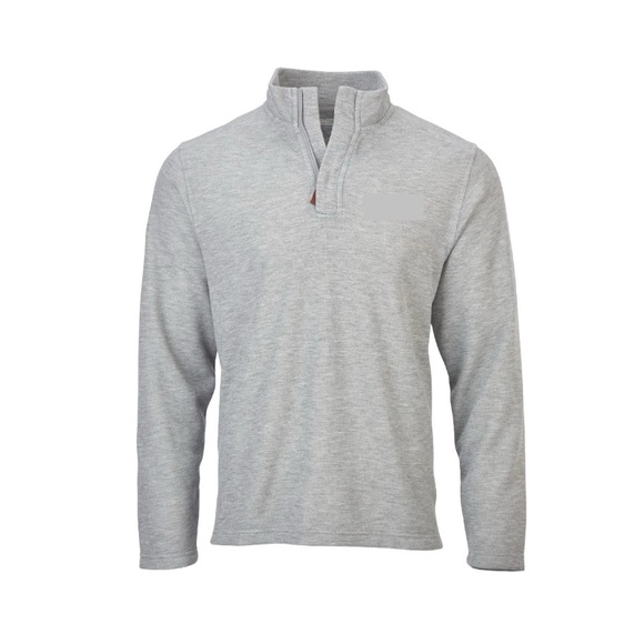 GANNON University Quilted-Detail Sullivan Quarter Zip Pullover , Oxford … - Picture 7 of 12